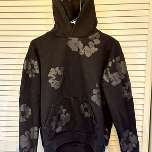 Black and Gray Denim Tears Hoodie